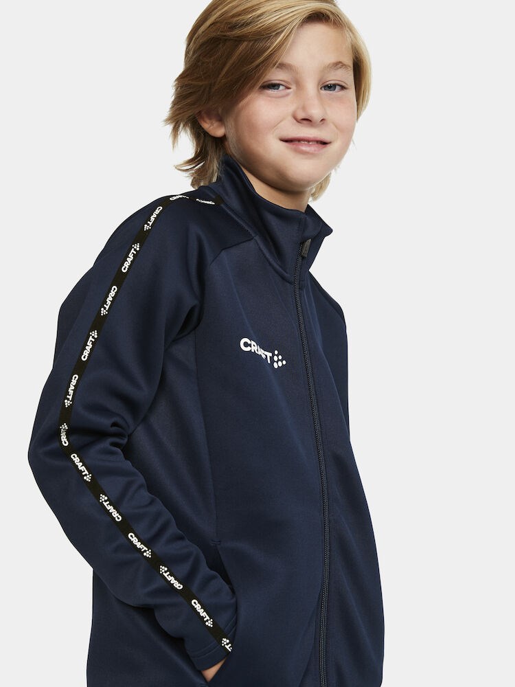Craft - Squad 2.0 Full Zip Jr Navy 122/128