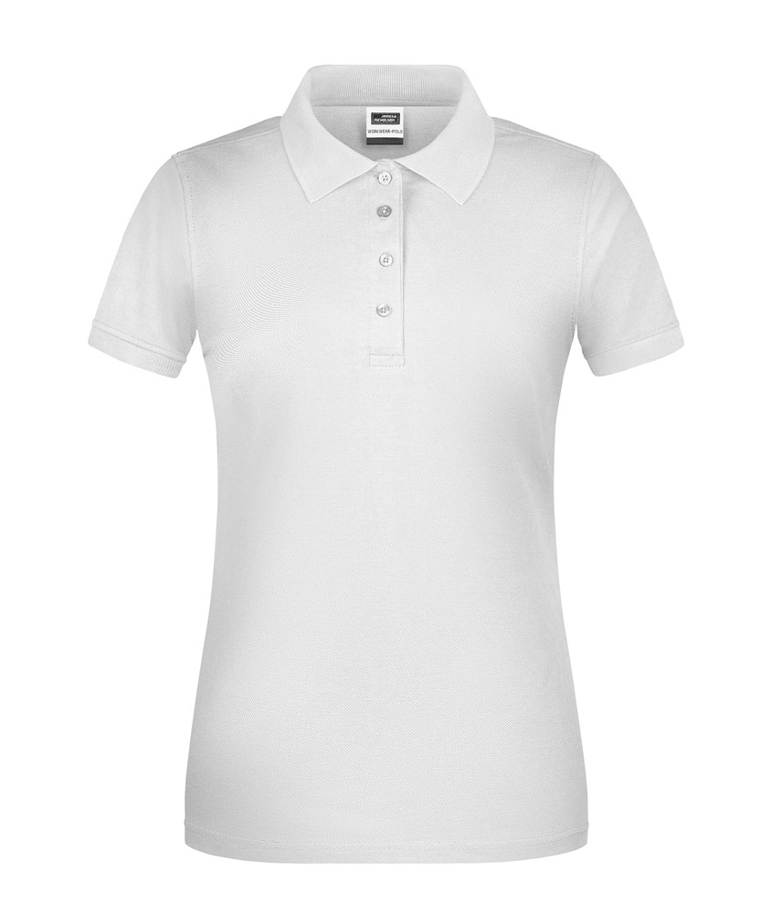 Ladies' BIO Workwear Polo OCS Blended - Wit (ca. Pantone white)