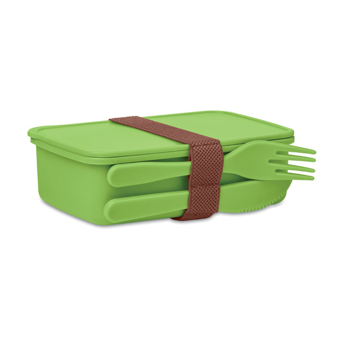 SUNDAY - Lunchbox met bestek - Limoen