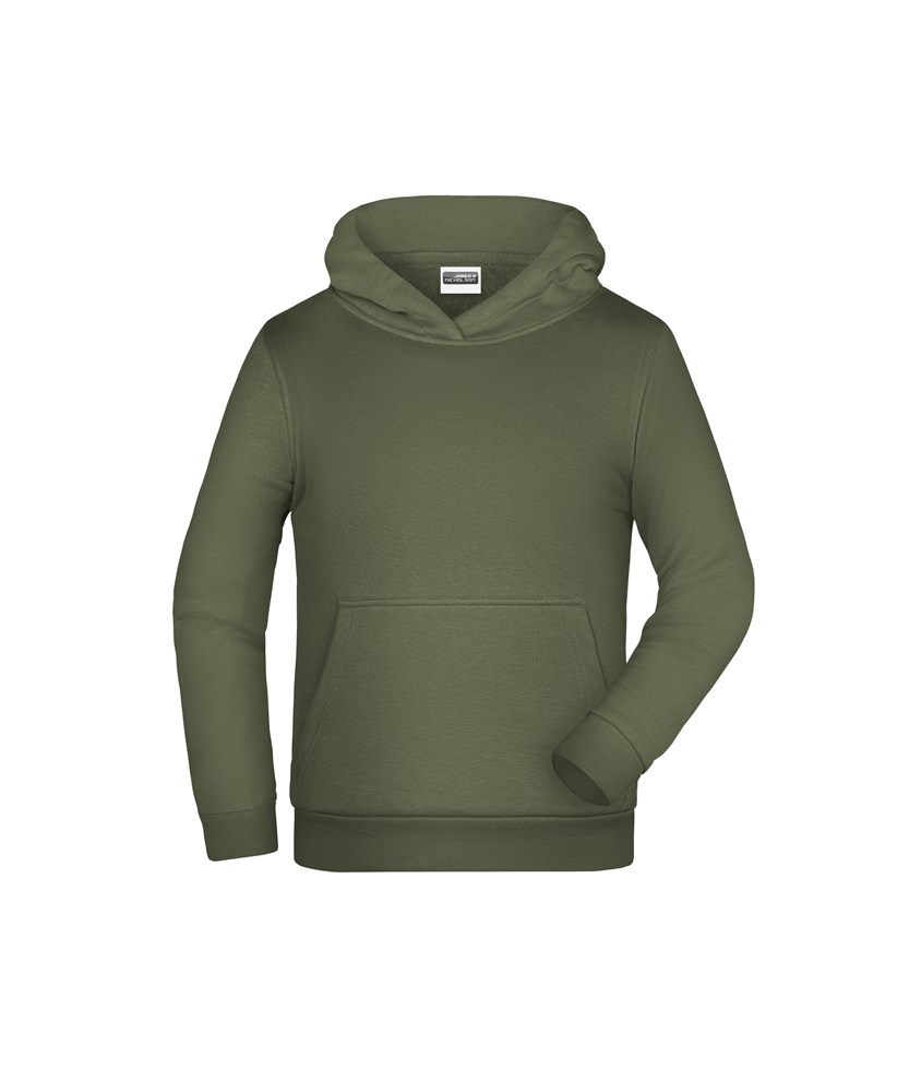Children Promo Hoody - Olijf (ca. Pantone 7497C)