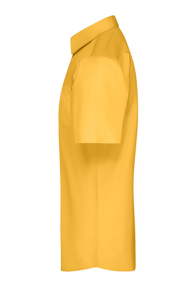 Men's Shirt Short-Sleeved Poplin