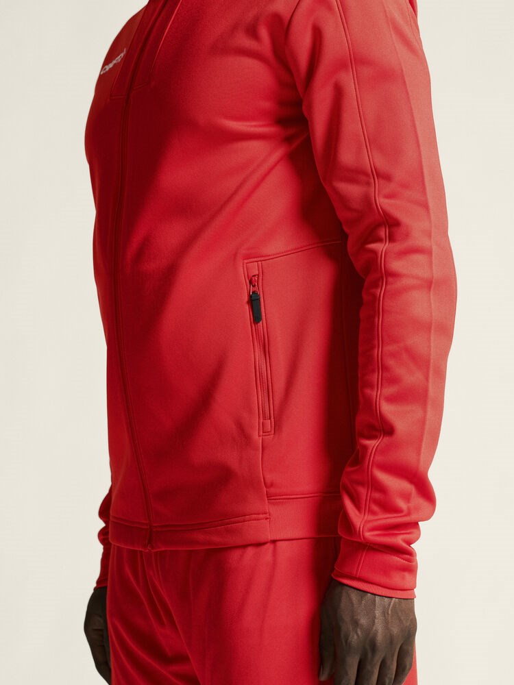 Craft - Evolve 2.0 Brushed Hood Jacket M Bright red 3XL