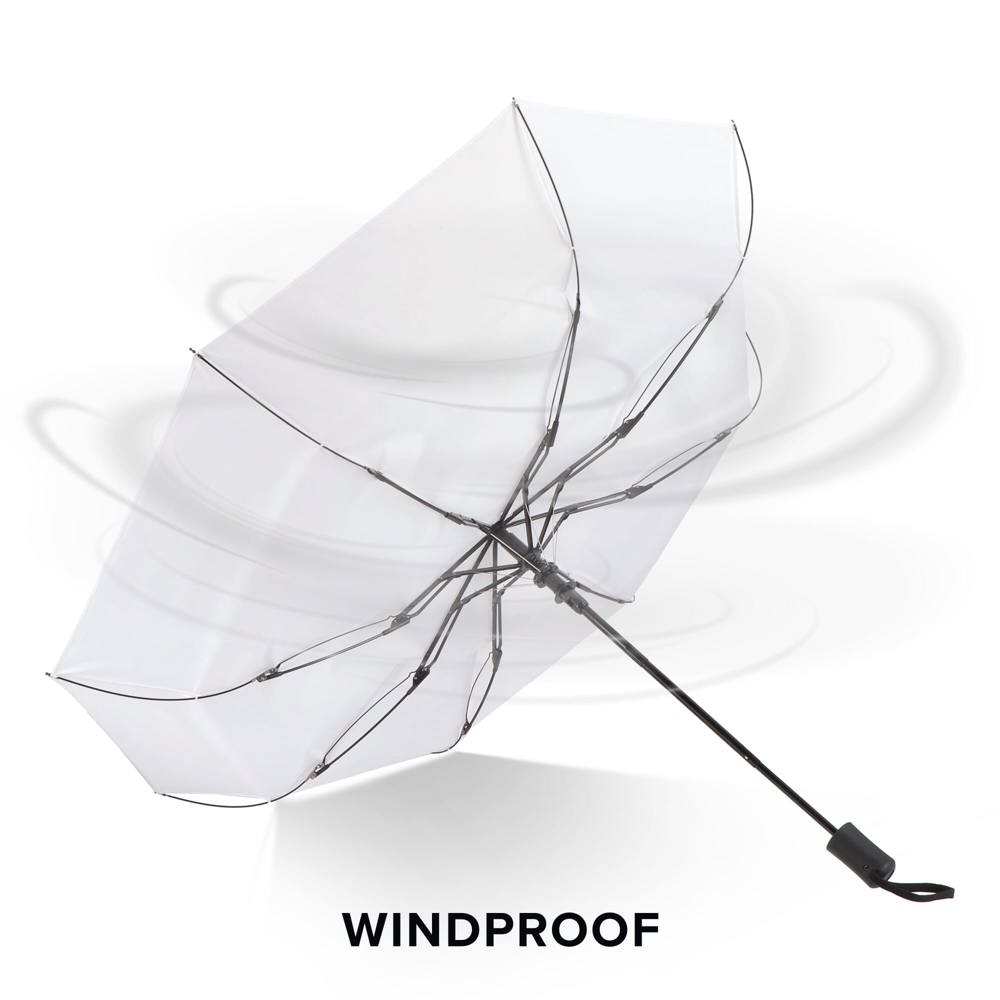 Daintree 190T Pongee 21.5" Opvouwbare winddichte paraplu Auto open