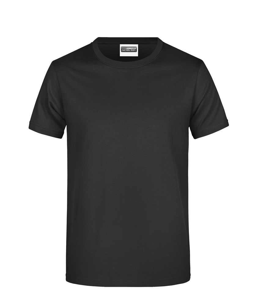 Promo-T Man 180 - Zwart (ca. Pantone blackC)