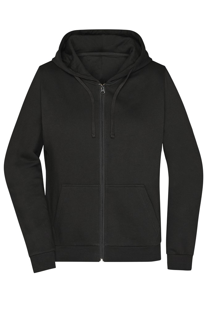 Ladies' Promo Zip Hoody - Zwart (ca. Pantone blackC)