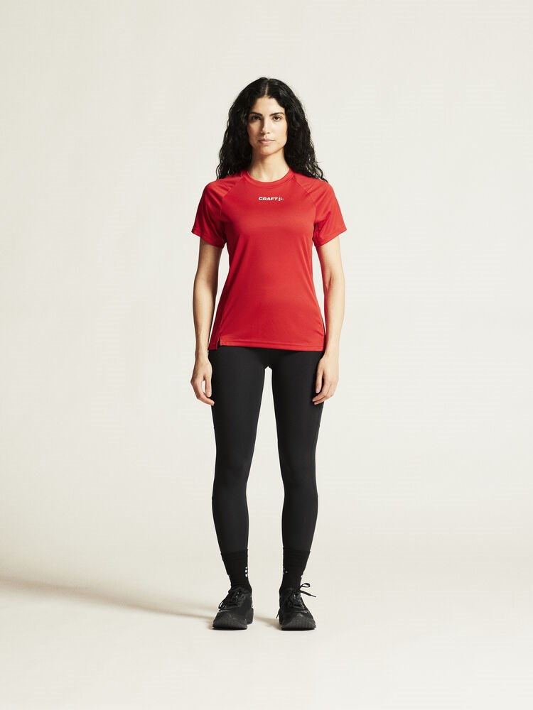 Craft - Rush 2.0 SS Tee W Bright Red XS