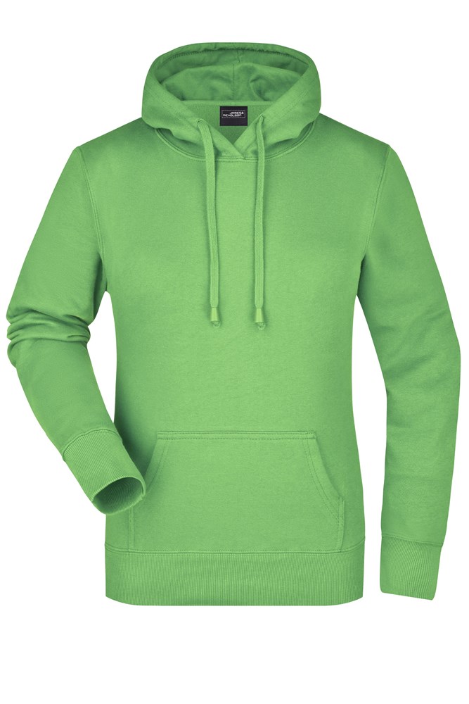 Ladies' Hooded Sweat - Lime (ca. Pantone 375C)