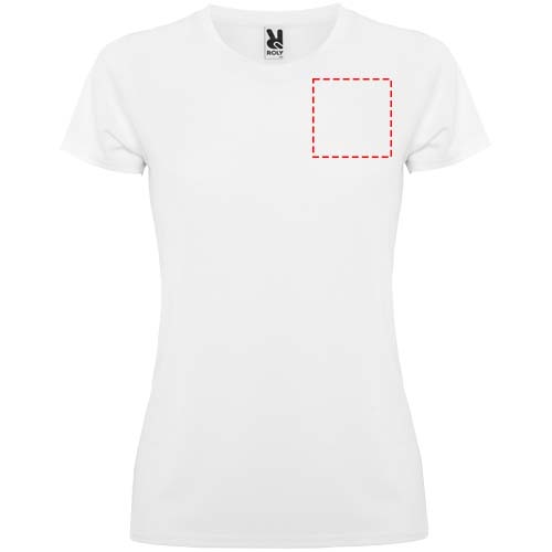Montecarlo sportshirt met korte mouwen voor dames