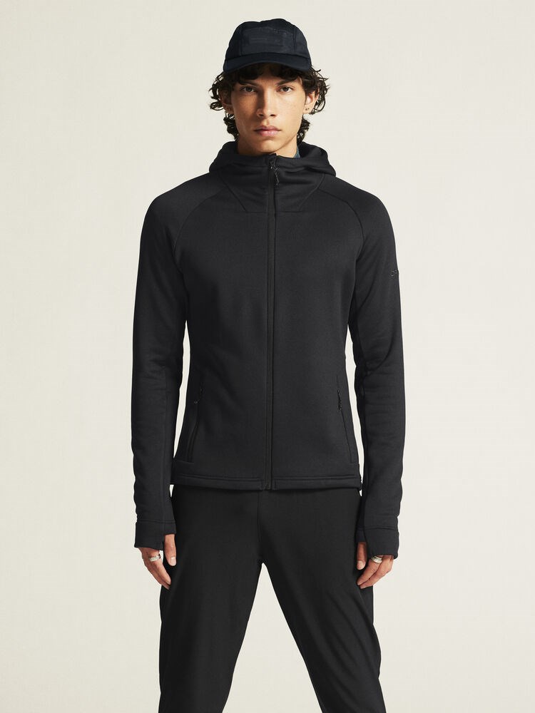 Craft - ADV Explore Power Fleece Hood Jacket M Black XL