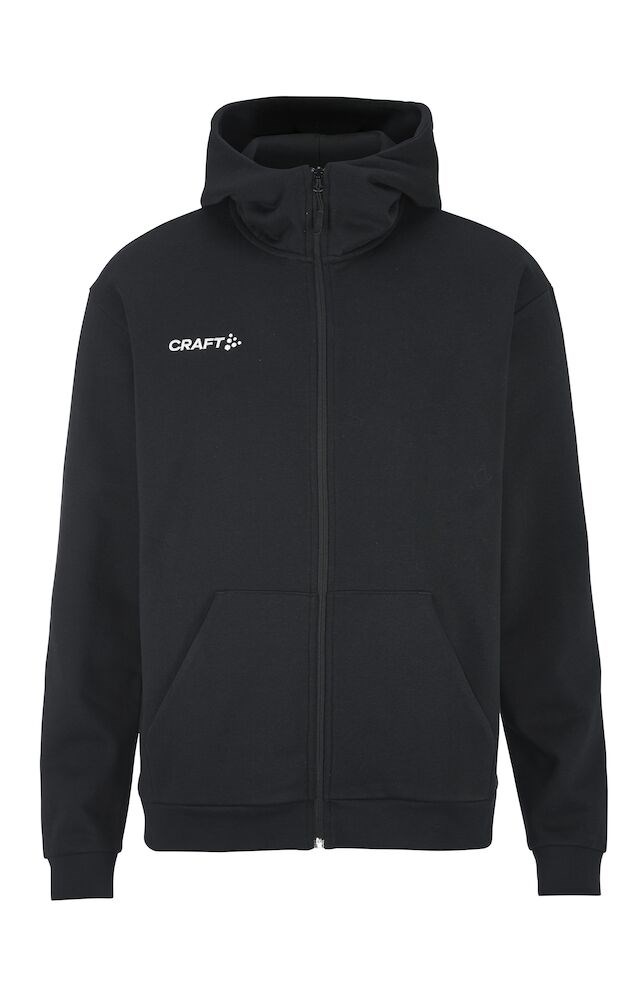 Craft - Community 2.0 Logo FZ Hoodie M Black XL