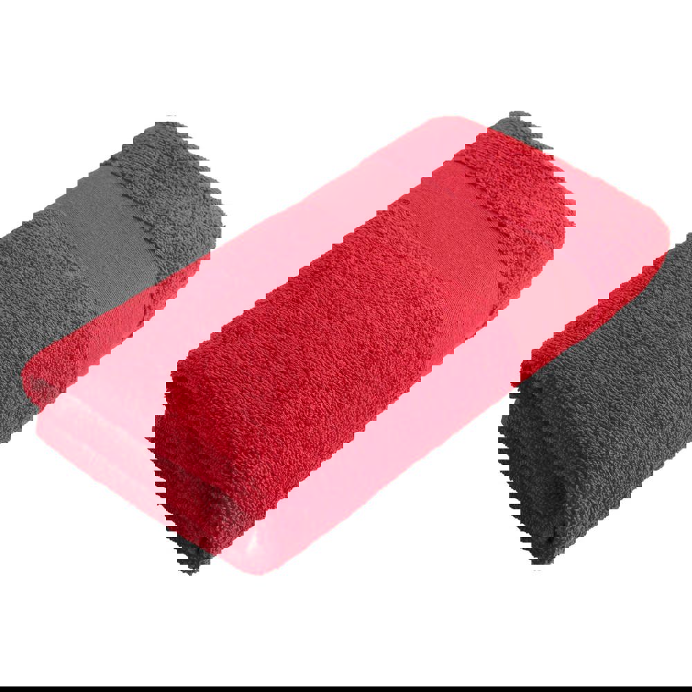 Sophie Muval handdoek 100x50 cm, 360 gr/m² - Rood (PMS 199c) / Rood