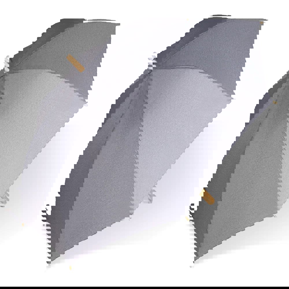 Stok paraplu 25” R-PET recht handvat auto open