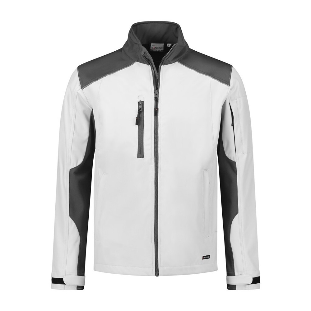 Santino Softshell Jacket Tour - White / Graphite