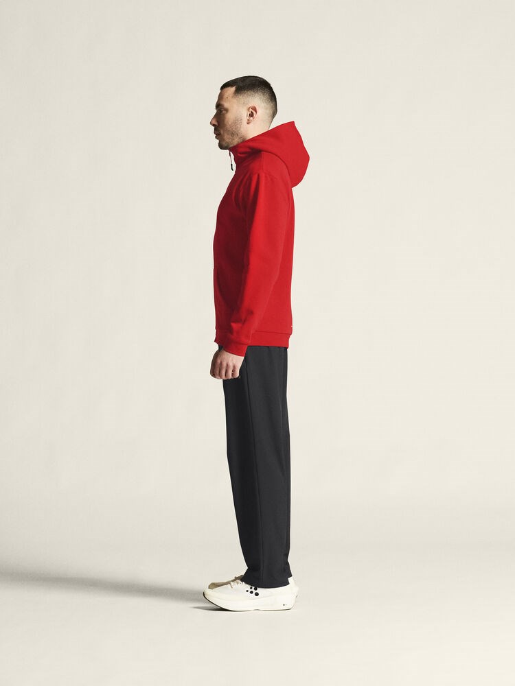 Craft - Community 2.0 Logo FZ Hoodie M Bright red XXL