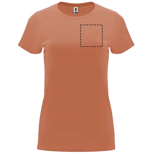 Capri 170 g/m² damesshirt met korte mouwen