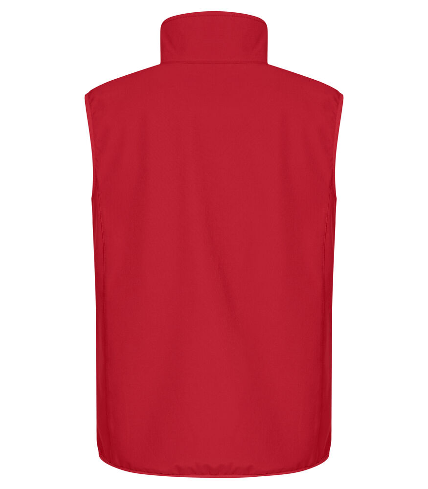Clique - Classic Softshell Vest Rood XS