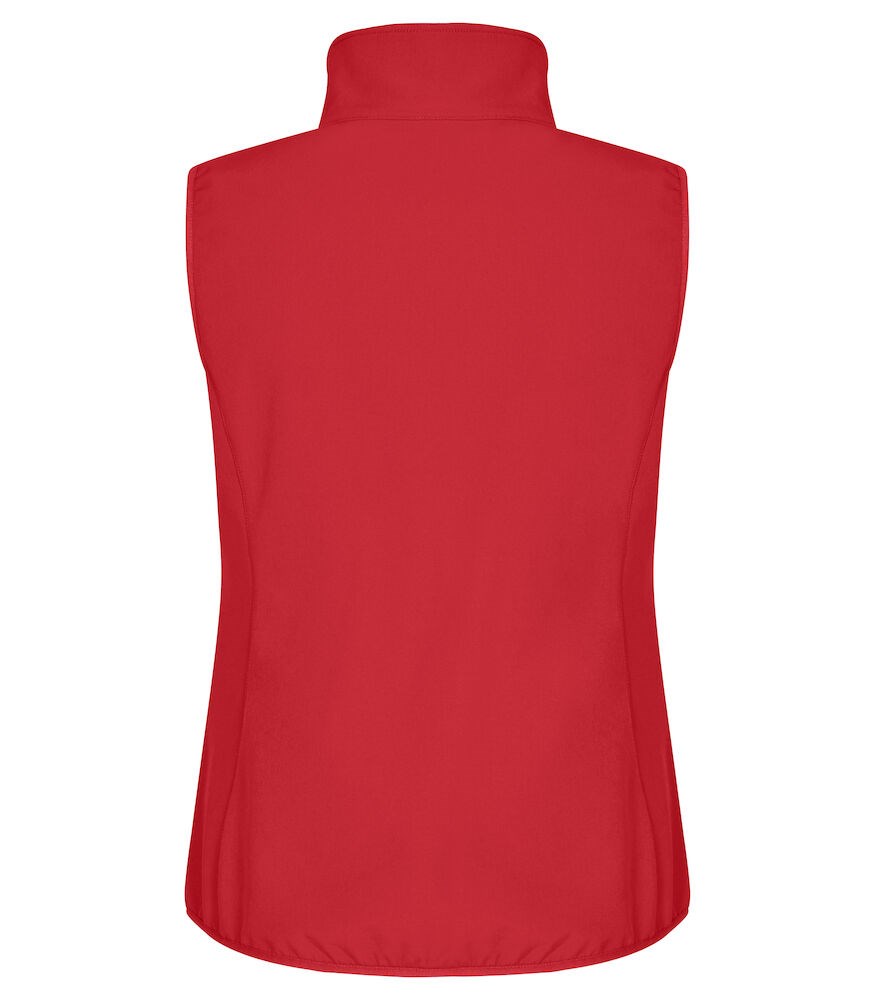 Clique - Classic Softshell Vest Women Rood 34/XS