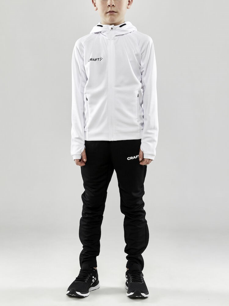 Craft - Evolve Hood Jacket Jr White 146/152