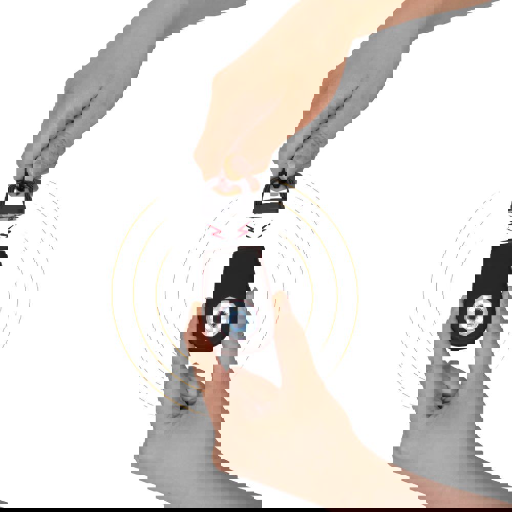 Persoonlijk alarm sleutelhanger gerecycled materiaal