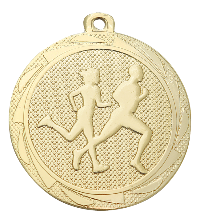 B-BS.ME104 medailles 4,5 cm hardlopen