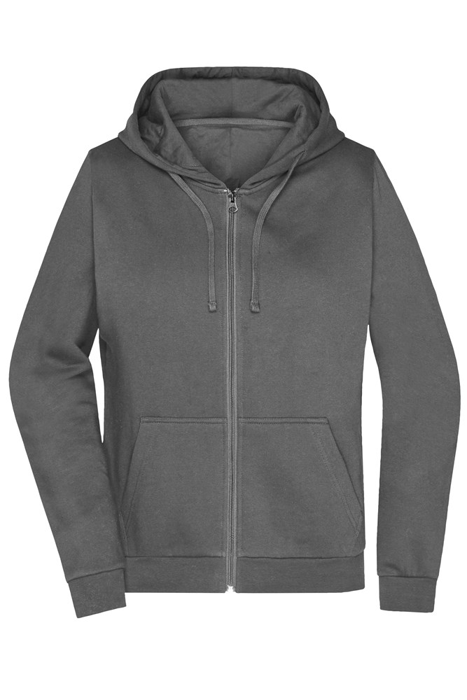 Ladies' Promo Zip Hoody - Donkergrijs (ca. Pantone 7538C)