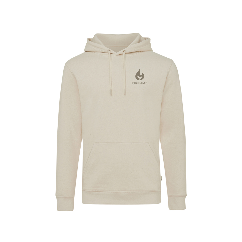 IQONIQ Torres gerecycled katoen hoodie ongeverfd