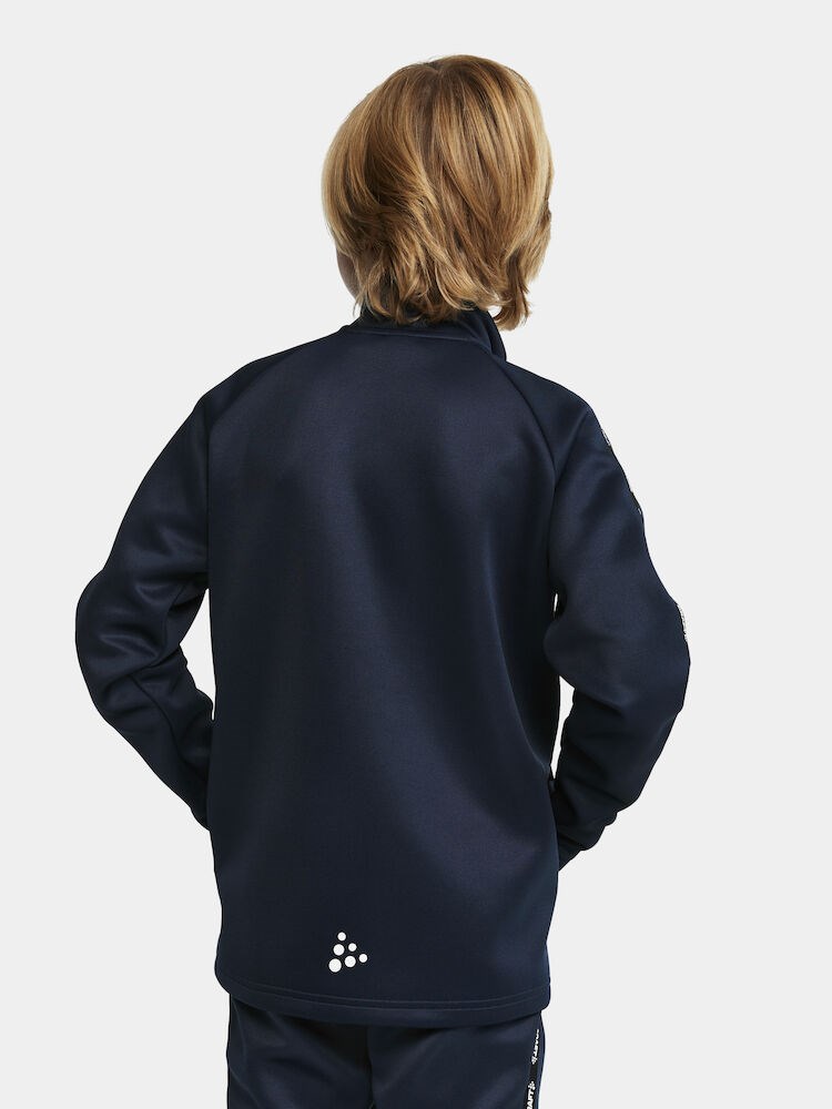 Craft - Squad 2.0 Full Zip Jr Navy 122/128